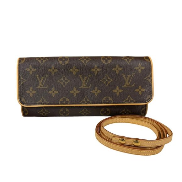 LOUIS VUITTON Brown Monogram Shoulder Bag - Picture 1 of 9